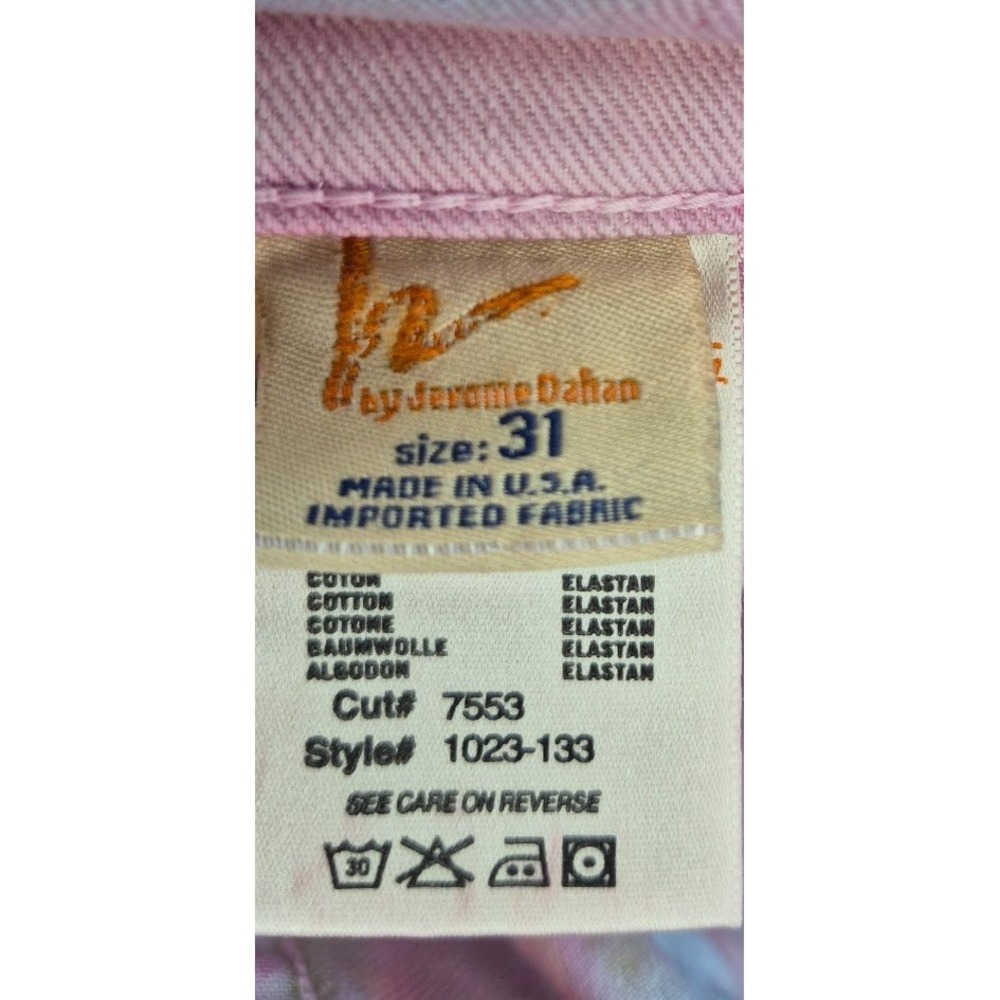 Citizens of Humanity Tie Dye Denim Pants Colorful Denim 31x31 - Picture 5 of 6